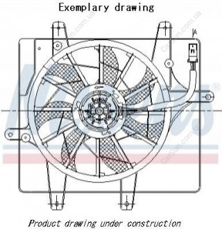 Вентилятор з корпусом / кронштейном Polcar 321923W1 (фото 1)