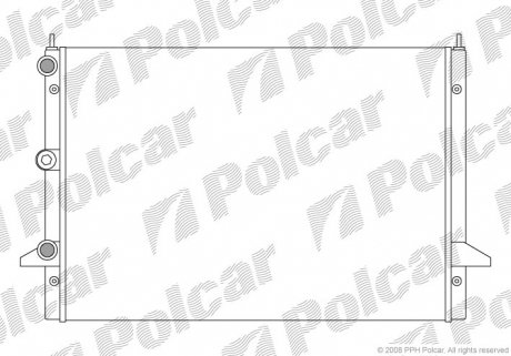 Радіатор охолодження Polcar 324008A2