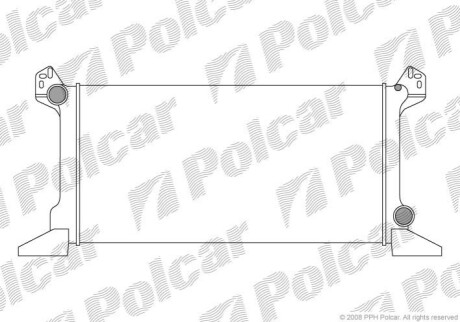 Радиатор охлаждения Polcar 324408A1