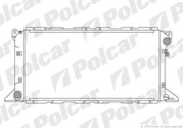 Радіатор охолодження Polcar 324608A5