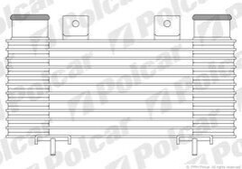 Радиатор воздуха (Интеркулер) Polcar 3268J8-1