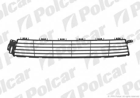 Решетка в бампер средняя Polcar 328027 (фото 1)