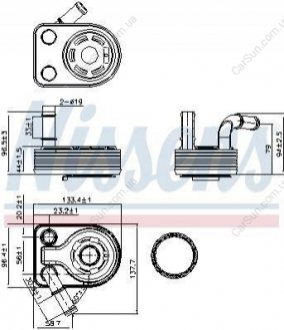 Радиатор масла Polcar 32C2L81