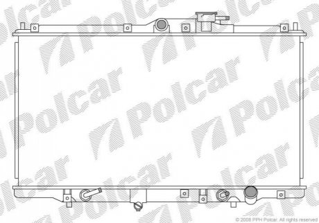 Радиатор охлаждения Polcar 381808-2