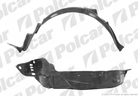Подкрылок левый Polcar 3825FL-1 (фото 1)