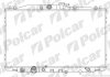 Радиатор двигателя (АКПП) Honda Accord VII 2.0/2.4 02.03-05.08 Polcar 3833082 (фото 3)
