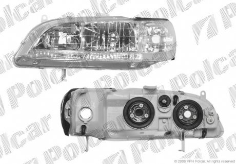 Фара основная Polcar 3838101E