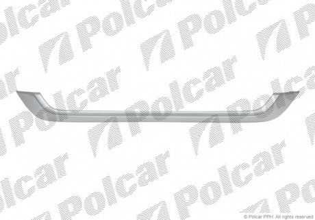 Накладка решетки средн Polcar 38X105-6