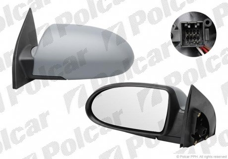 Зеркало наружное левое Polcar 4009514E (фото 1)