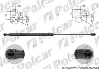 Амортизатор кришки багажника і капота Polcar 40C2AB1 (фото 1)