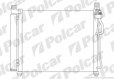 Автозапчасть Polcar 4106K8C1