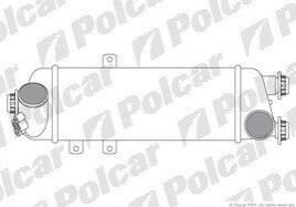 Радиатор воздуха (Интеркулер) Polcar 4114J8-1