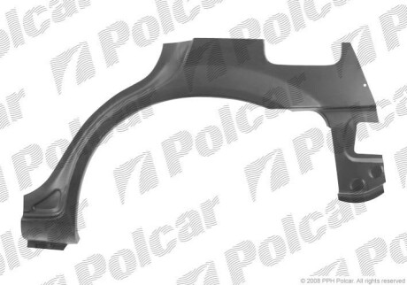 Ремкомплект крила заднього правий Polcar 450984-5