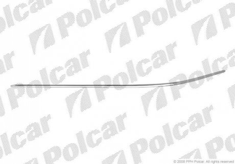 Молдинг бампера правий Polcar 500307-6 (фото 1)