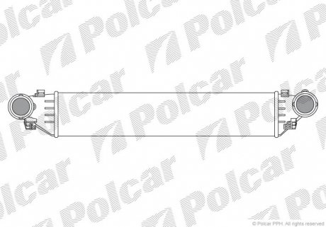 Радиатор воздуха (Интеркулер) Polcar 5003J8-1
