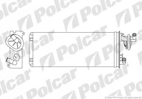 Радиатор обогрева Polcar 5010N8-2