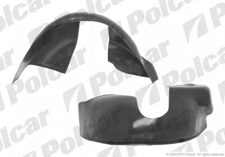 Подкрылок правый Polcar 5014FP-1 (фото 1)