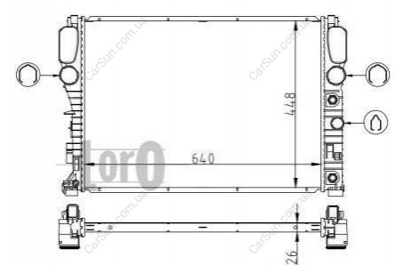 Радіатори охолодження Polcar 501608A2