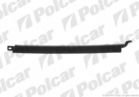 Накладка під фару (вія) лівий Polcar 502406-1