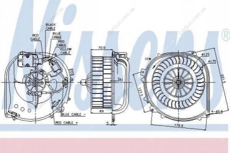 Вентилятор кабины Polcar 5024NU-2