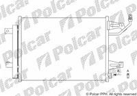 Радіатор кондиціонера Polcar 5095K8C2S