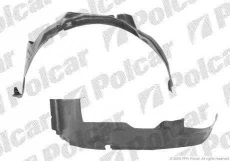 Подкрылок правый Polcar 5210FP-2