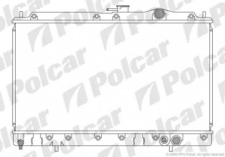 Радиатор охлаждения Polcar 5220082