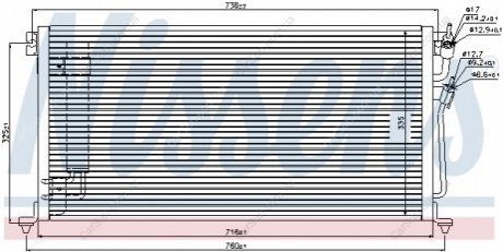 Радіатор кондиціонера Polcar 5233K8C1