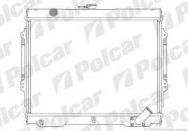 Радіатор охолодження Polcar 527308-6