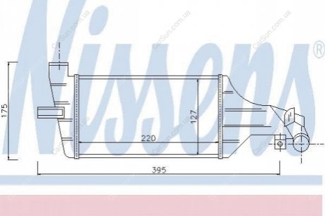 Радіатор повітря (Інтеркулер) Polcar 5508J83X