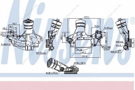 Радиатор масла Polcar 5510L8-3