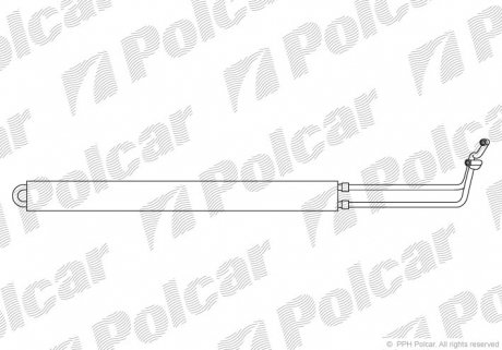 Радиатор масла Polcar 5520L81X