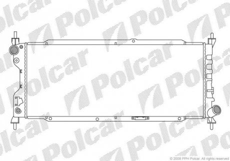 Автозапчасть Polcar 555508-3