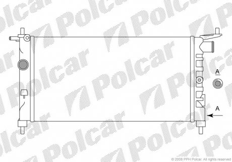 Автозапчасть Polcar 555508A1 (фото 1)