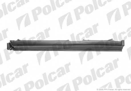 Порог левый Polcar 555541-1 (фото 1)