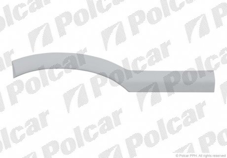 Накладка крыла левый Polcar 556081-7 (фото 1)