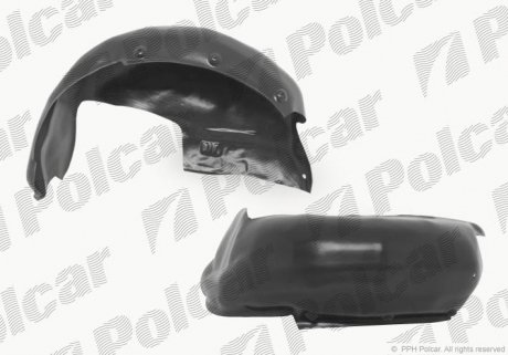 Подкрылок правый Polcar 5560FP-5