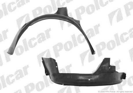 Подкрылок правый Polcar 5707FP1Q