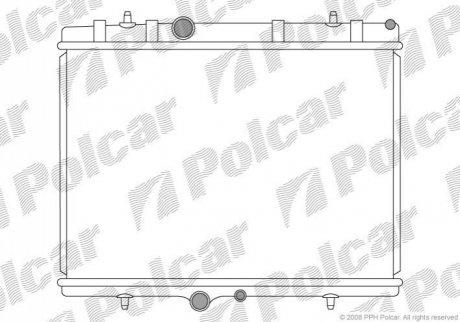 Радіатор охолодження Polcar 571008-3