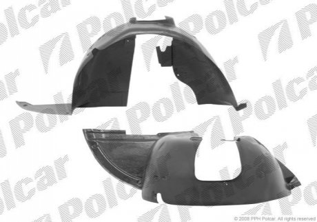 Подкрылок правый Polcar 5710FP-1 (фото 1)