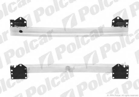 Підсилювач бампера Polcar 571207-4 (фото 1)