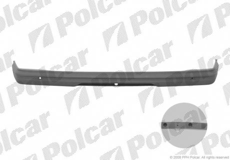 Бампер задній Polcar 572296-1 (фото 1)