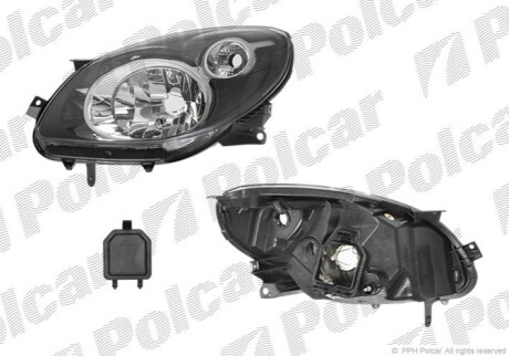 Фара основная Polcar 6001090E