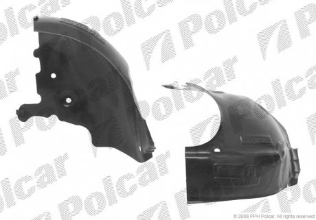 Підкрилок правий Polcar 6007FP4Q (фото 1)