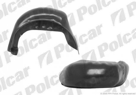 Подкрылок правый Polcar 6007FP-5 (фото 1)