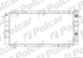 Радіатор охолодження Polcar 602508A1