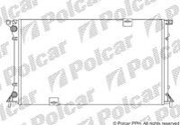 Радиатор охлаждения Renault Trafic 2.5 dCi 02- (+AC) Polcar 602608A4