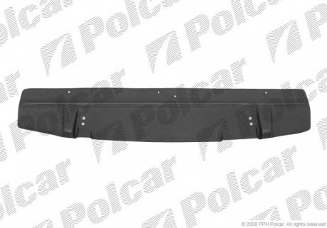 Защита бампера нижняя Polcar 602634-6