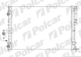 Радиатор охлаждения Polcar 603208A3