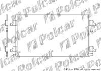 Радиатор кондиционера Renault Laguna II, Vel Satis 1.6-3.5 03.01- Polcar 6037K8C1S